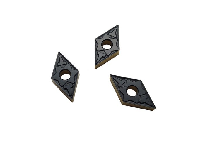 Покрытие CVD вставок DNMG150404-MT CNC двойного цвета поворачивая