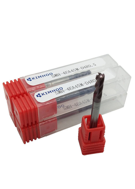 Цвет черноты торцевых фрез СМХ-4ЭА45М-Д4Р0.5 карбида высокой эффективности твердый